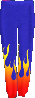 Flammende Jogginghose